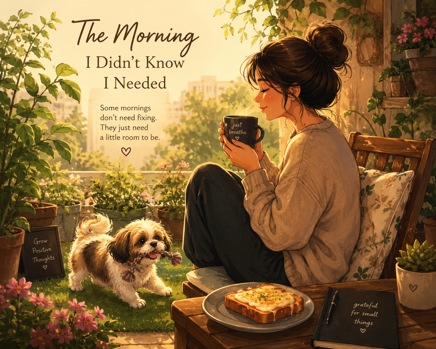 The beauty of simple mornings